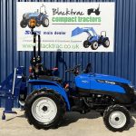 New Solis 20 Compact Tractor With New Beaconsfield Mole Plough