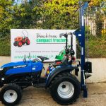 New Solis 20 Compact Tractor With New Oxdale Hydraulic Post Knocker