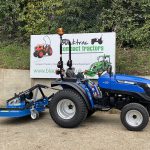 New Solis 20 Compact Tractor With New Maple Machinery 5ft Finishing Mower