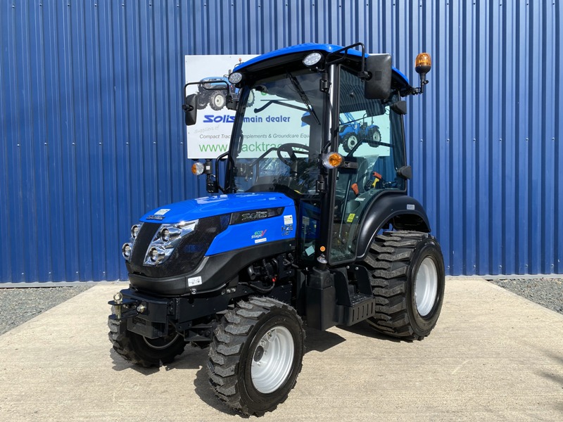 New Solis 26 HST (Hydrostatic) Compact Tractor With Cab