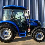 New Solis 50 4WD Compact Tractor With Cab On Agricultural Tyres