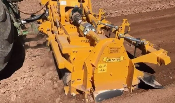 Valentini Maxi-Predator Folding Field Stone Crusher 250hp to 350hp (4.6m) max depth 15cm