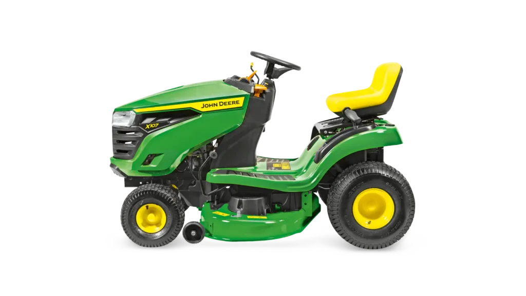 John Deere X107 Ride-on Lawnmower