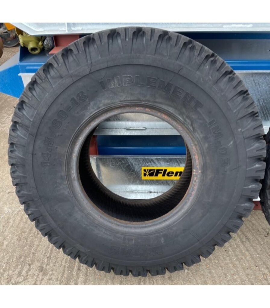 Pair of 14.5 80-18 Tyres