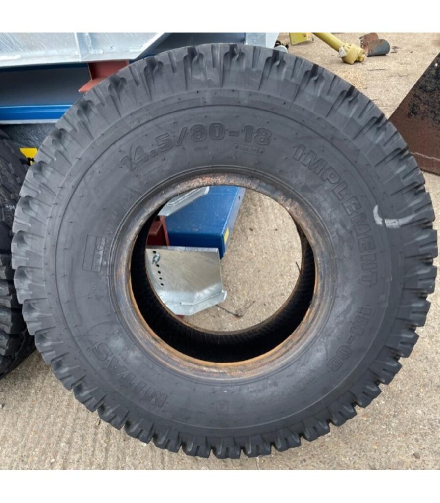 Pair of 14.5 80-18 Tyres