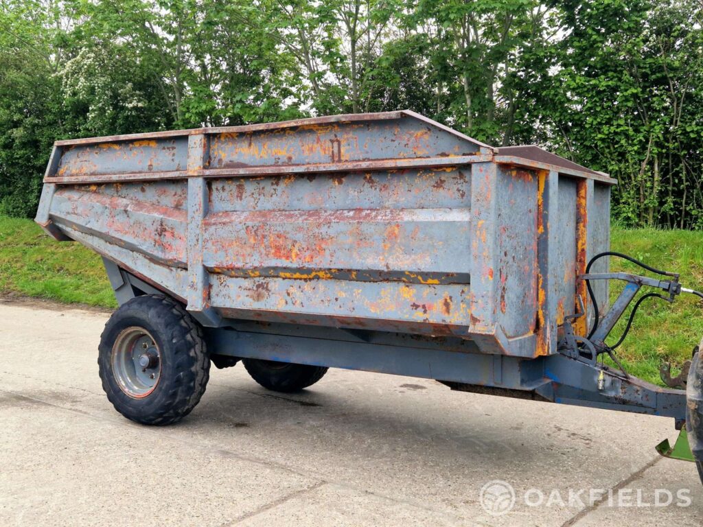 6 Ton single axle dump trailer