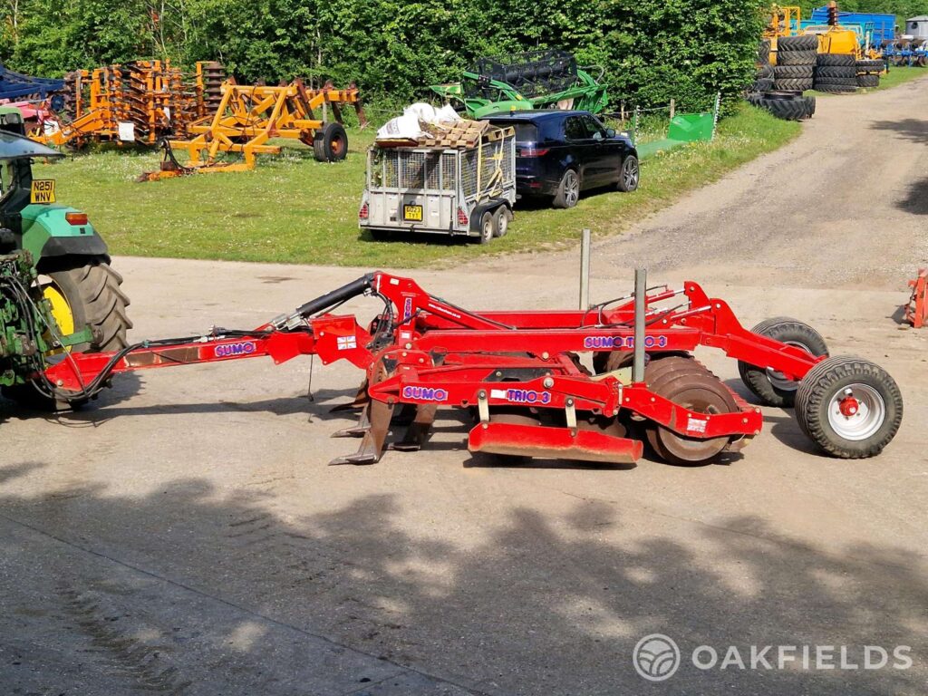 Sumo 3m Trio Cultivator c/w trailing kit