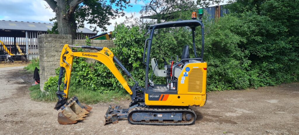 Liugong 9018 Mini Digger