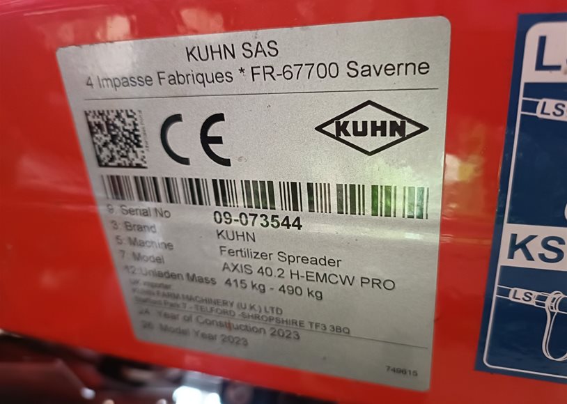 Kuhn AXIS 40.2H Broadcaster