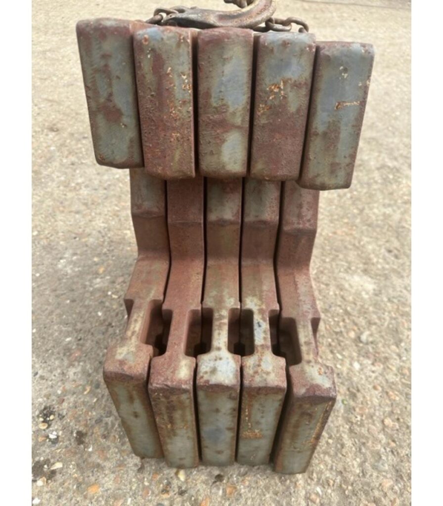 Set of 5 New Holland Weights