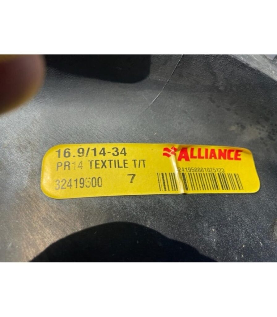 Alliance 16.9 14-34 Tyre