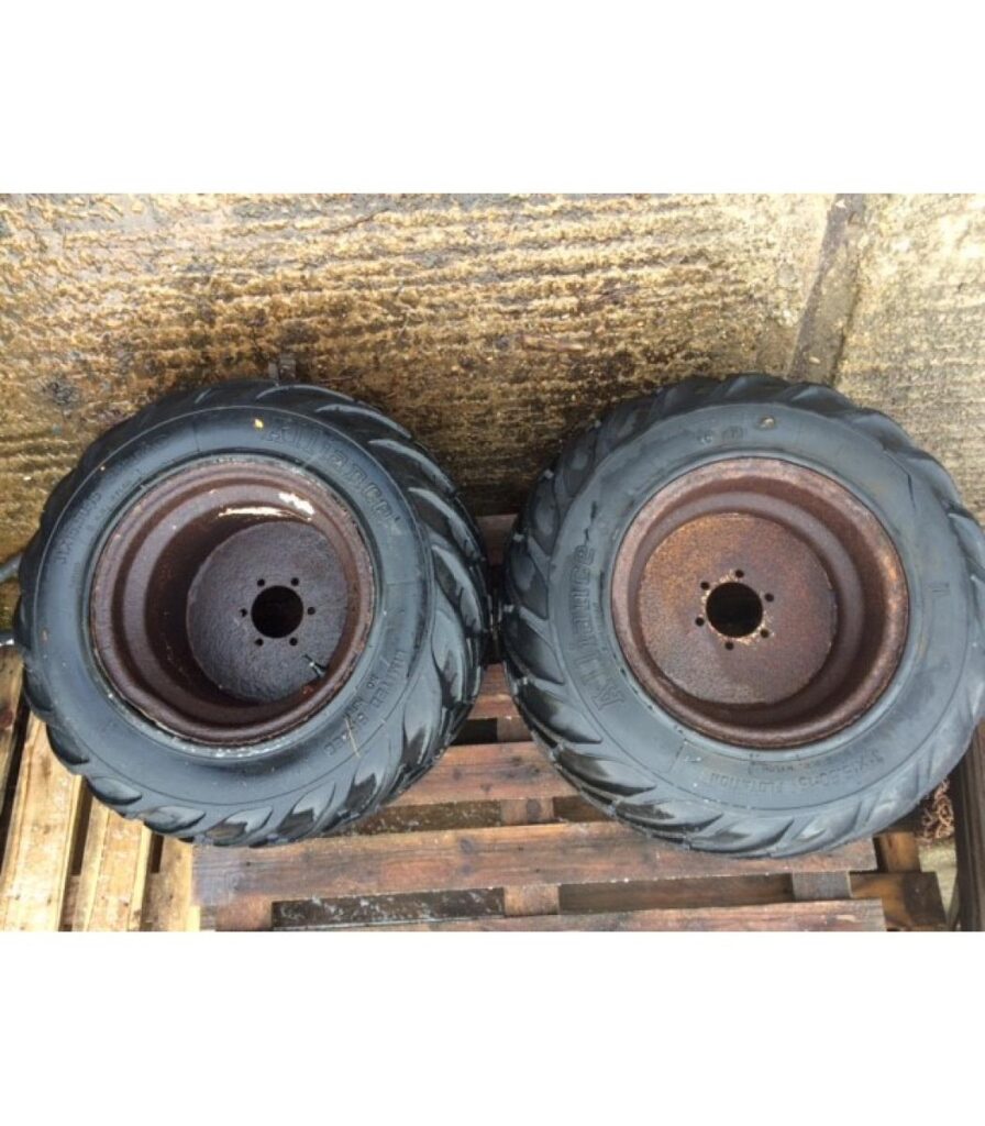 Pair of Alliance Flotation Wheels & Tyres