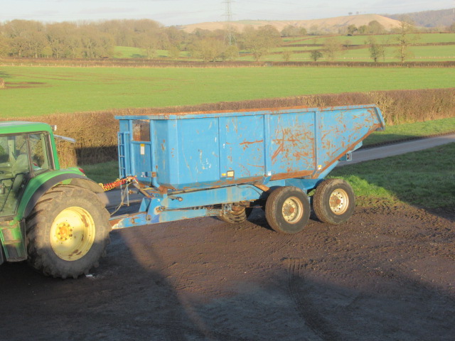 Bunnings 14t dump trailer