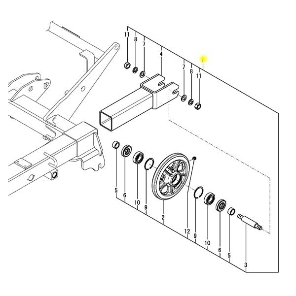 Yanmar Genuine Idler Assembly C30R-3