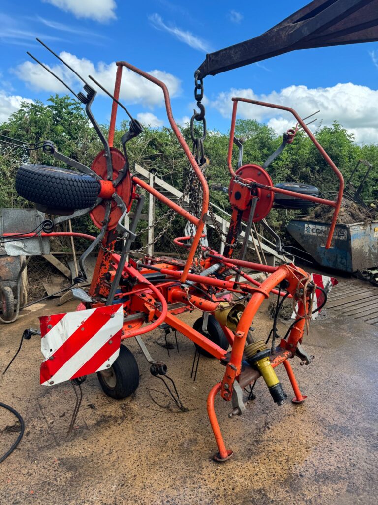 FELLA 4 ROTOR TEDDER