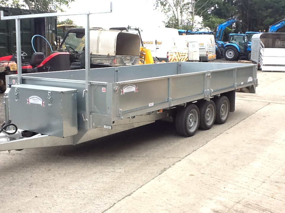 NEW GRAHAM EDWARDS 16FT FLATBED TRAILER