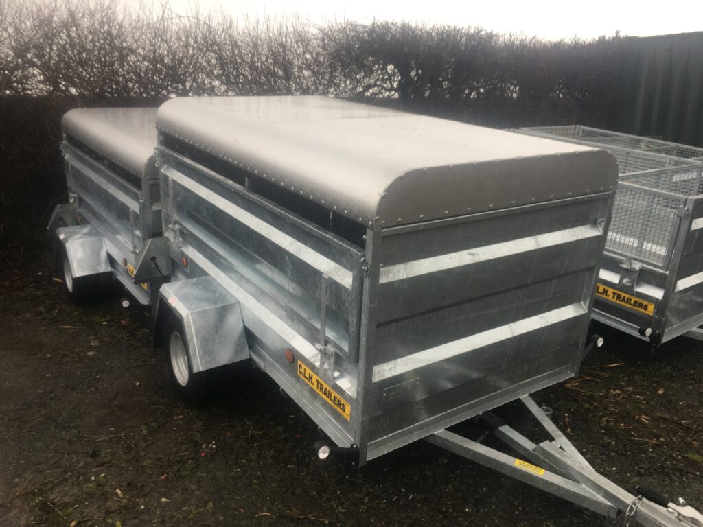 NEW CLH 7FT X 4FT 6″ CANOPY TRAILER C/W DIVING GATE