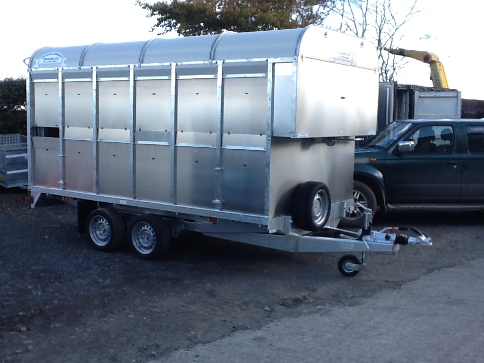 NEW GRAHAM EDWARDS 12FT X 6FT 6′ CATTLE TRAILER