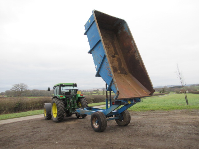 Bunning 7 ton agri-dump trailer