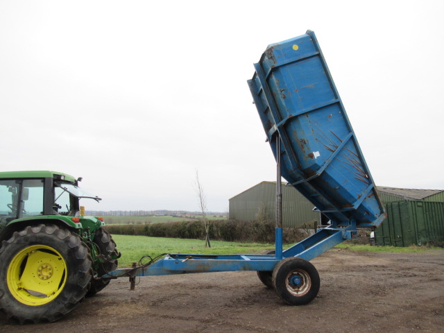 Bunning 7 ton agri-dump trailer