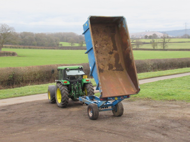 Bunning 7 ton agri-dump trailer