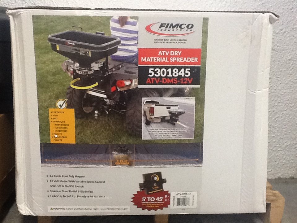 FIMCO ATV DRY MATERIAL SPREADER