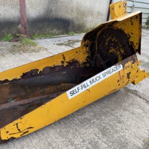 Self fill muck spreader 3 point, linkage, PTO drive.gwo.