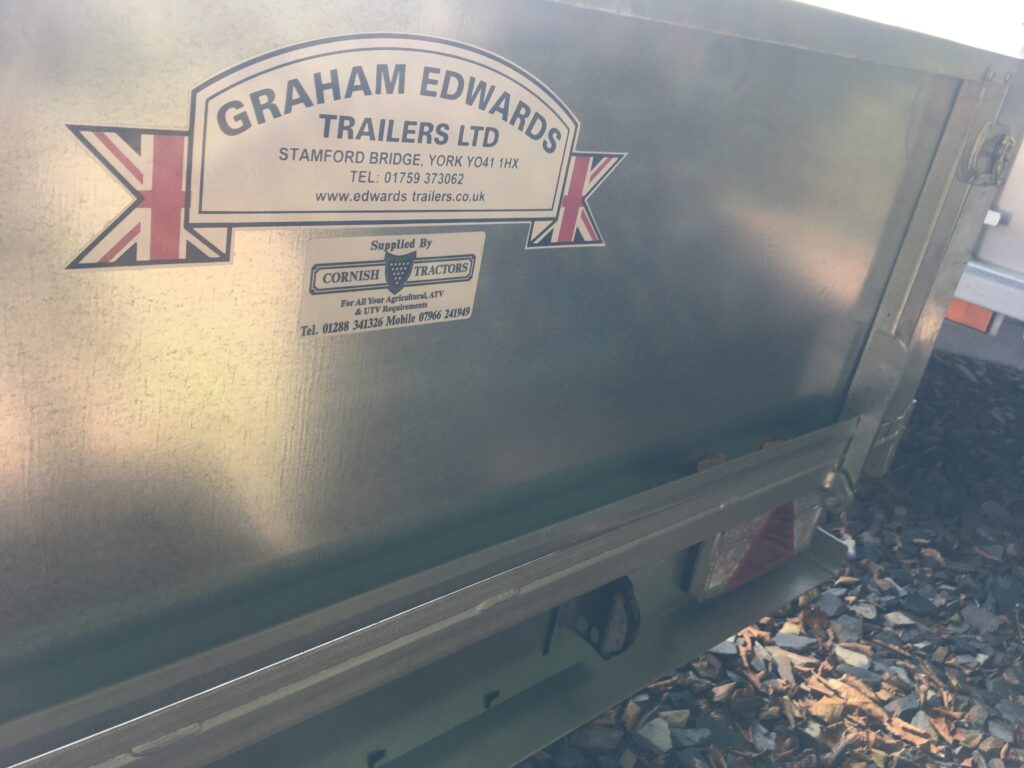 GRAHAM EDWARDS 8FT X 5FT GENERAL PURPOSE TRAILER