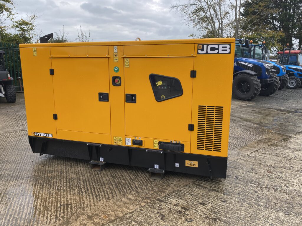 NEW JCB G115QS DIESEL GENERATOR 115 KVA IN STOCK