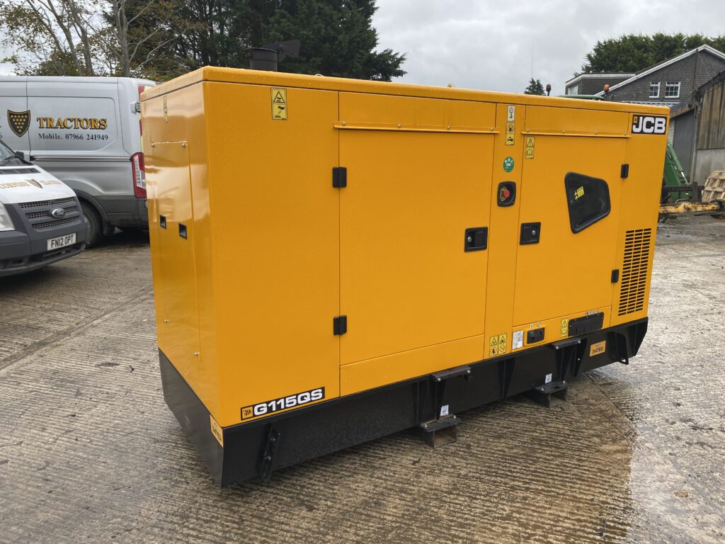 NEW JCB G115QS DIESEL GENERATOR 115 KVA IN STOCK