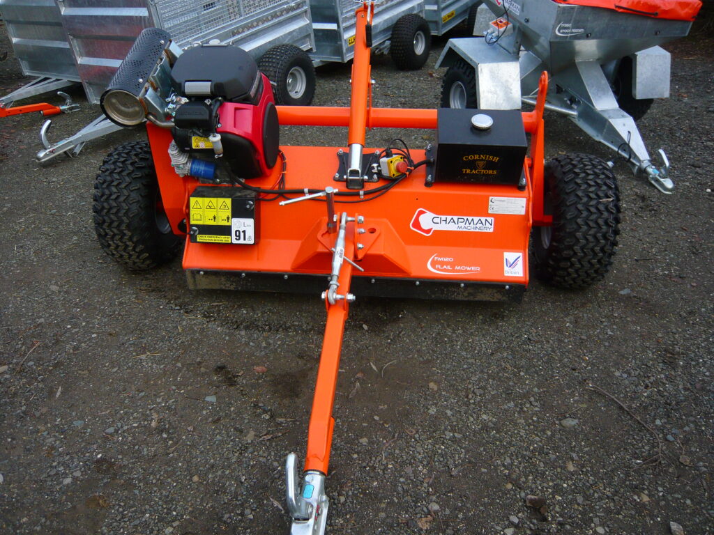 CHAPMAN FM120 1.2M FLAIL TRAILED MOWER/TOPPER