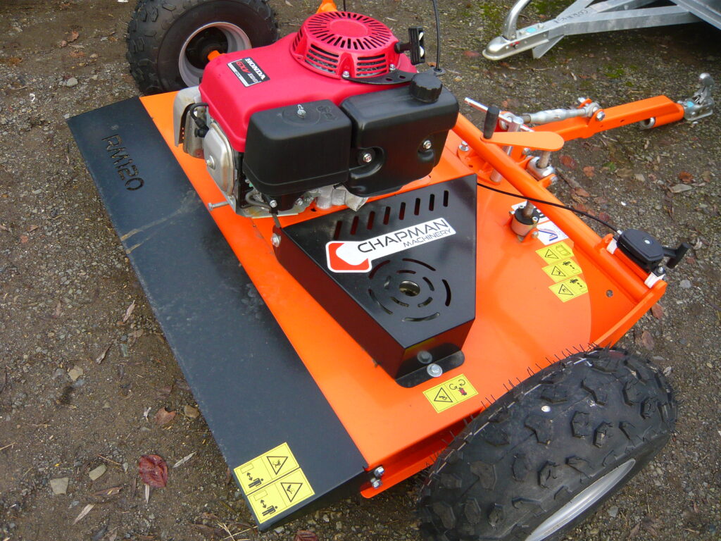 CHAPMAN RM120 ELECTRIC START ROTARY MOWER/TOPPER