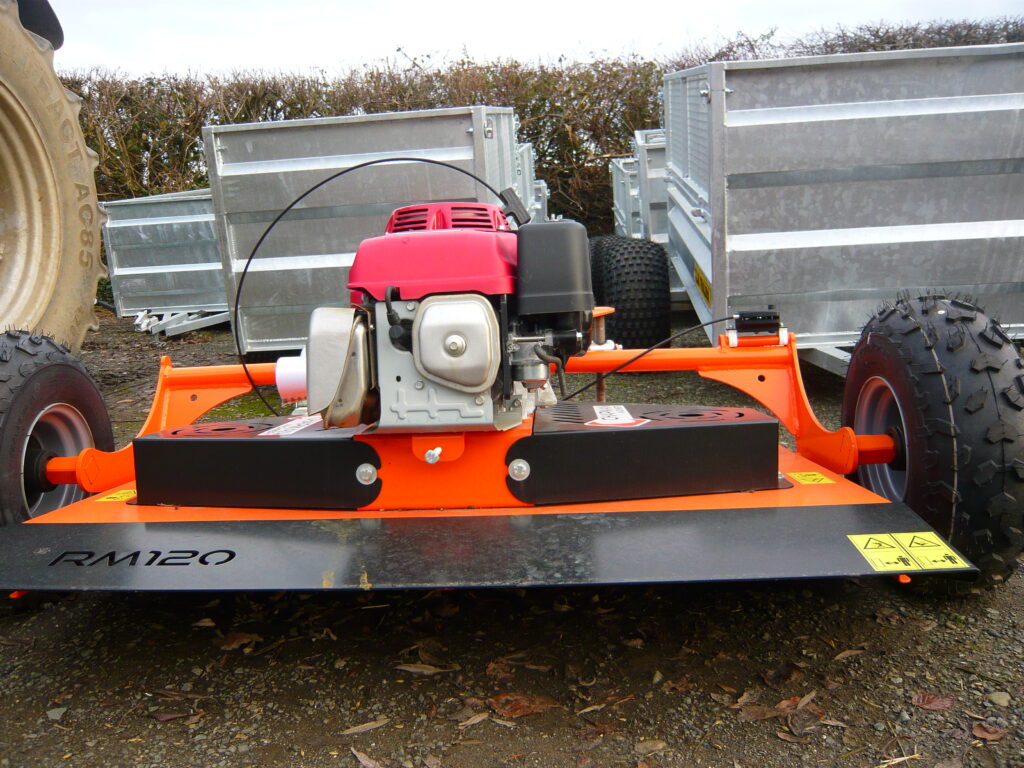 CHAPMAN RM120 ELECTRIC START ROTARY MOWER/TOPPER