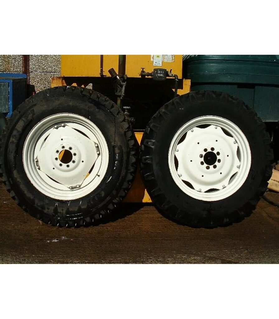 Pair of New Holland 16.9 x 34 Industrial/Grassland Wheels & Tyres