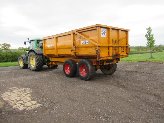 Richard Western 12 ton trailer