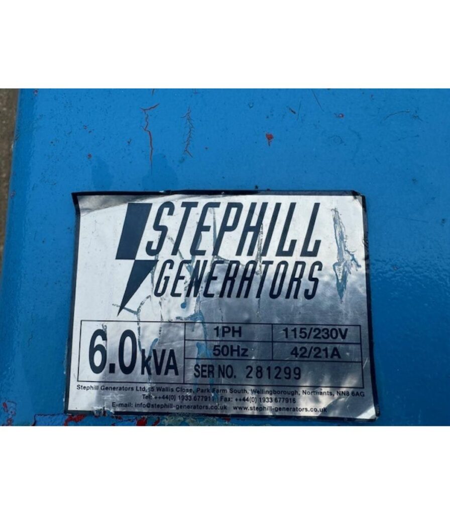 Stephill SSD6000 Generator