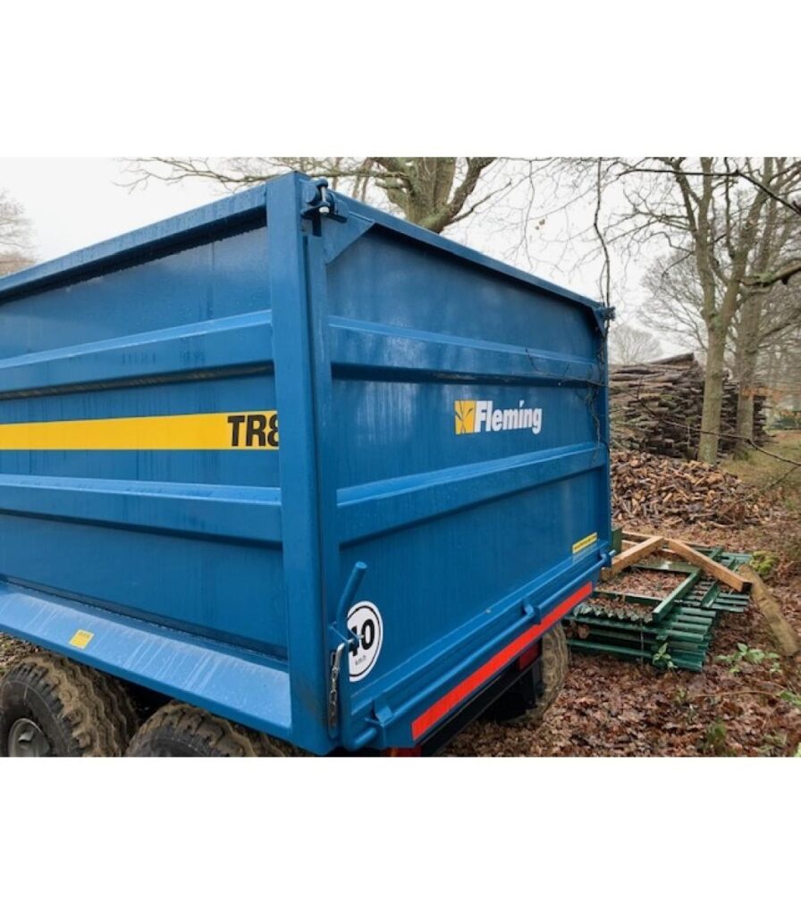 Fleming TR8 Tipping Trailer Monocoque