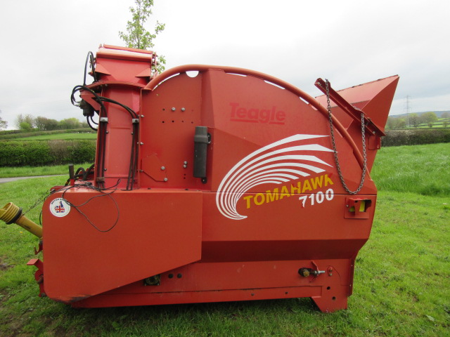 Teagle Tomahawk 7100 mounted straw chopper – SOLD