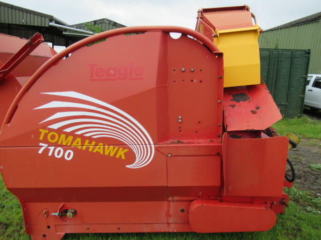 Teagle Tomahawk 7100 mounted straw chopper – SOLD