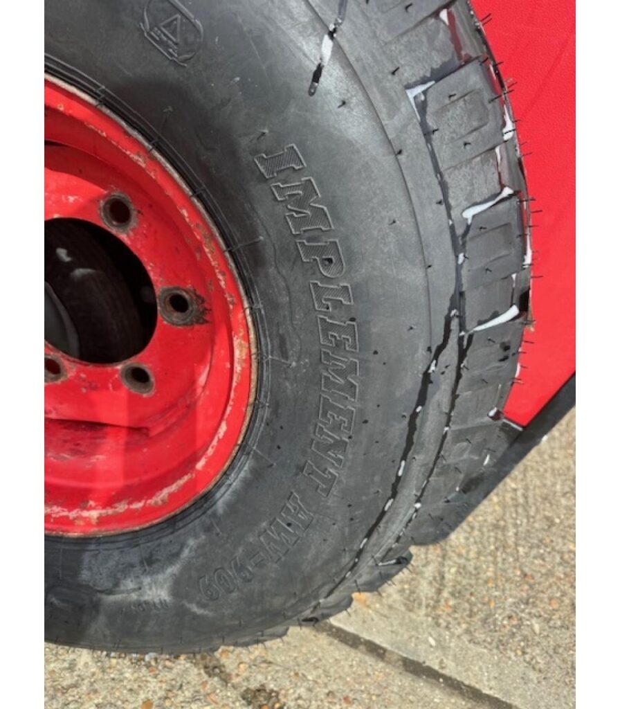 6 Stud Trailer Wheel and Tyre