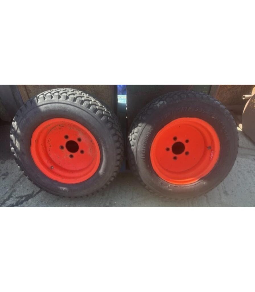 Pair of Ransomes Wheels