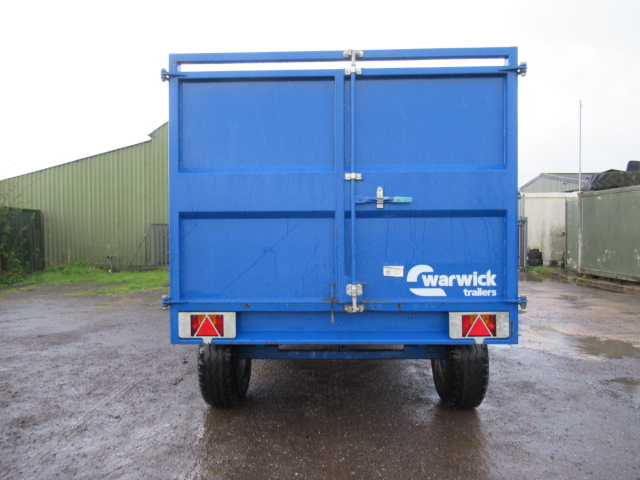 Warwick 6 ton trailer