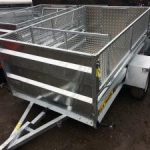 NEW CLH 7FT X 4FT MESH SIDED TRAILER