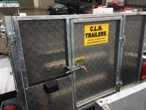 NEW CLH 7FT X 4FT MESH SIDED TRAILER