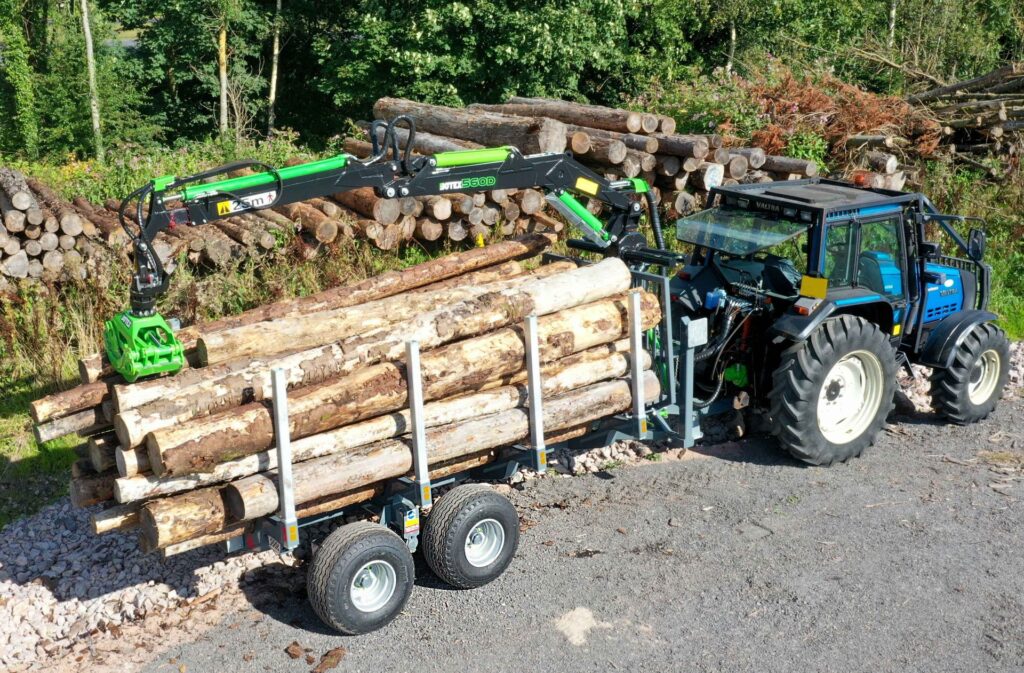 Botex EURO-11 Forestry Timber Trailer