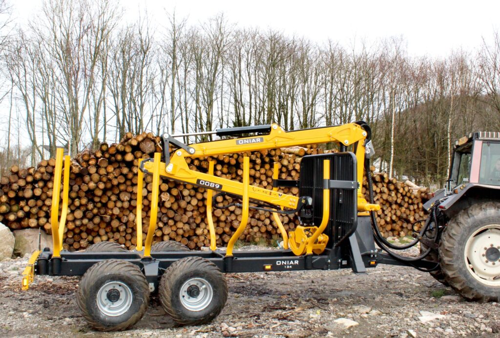 Oniar 134 Forestry Timber Trailer