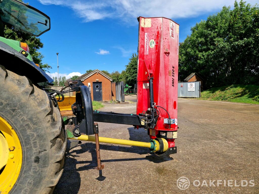 2014 OMARV SMI 220 E 2.2m side arm flail mower