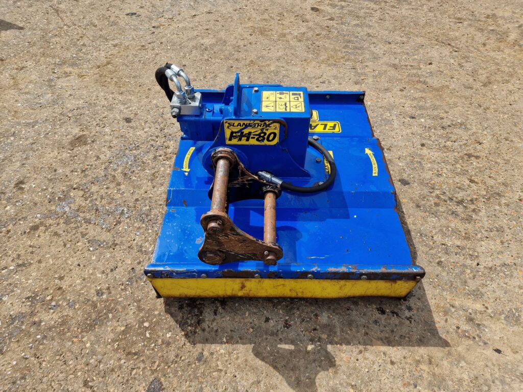 Slanetrac FH 80 flail mower for excavator