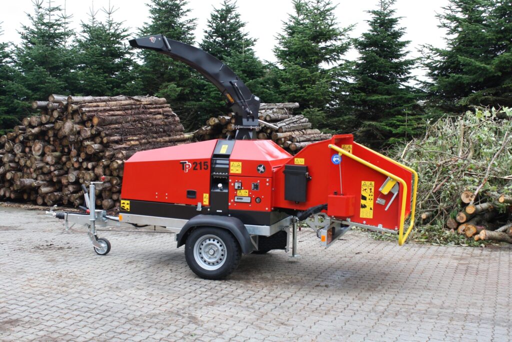 TP 215 Mobile Wood Chipper