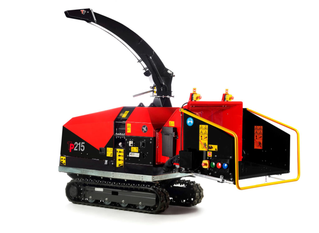 TP 215 Remote Tracked Wood Chipper